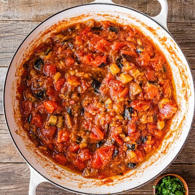 Catering Eggplant Salad.
