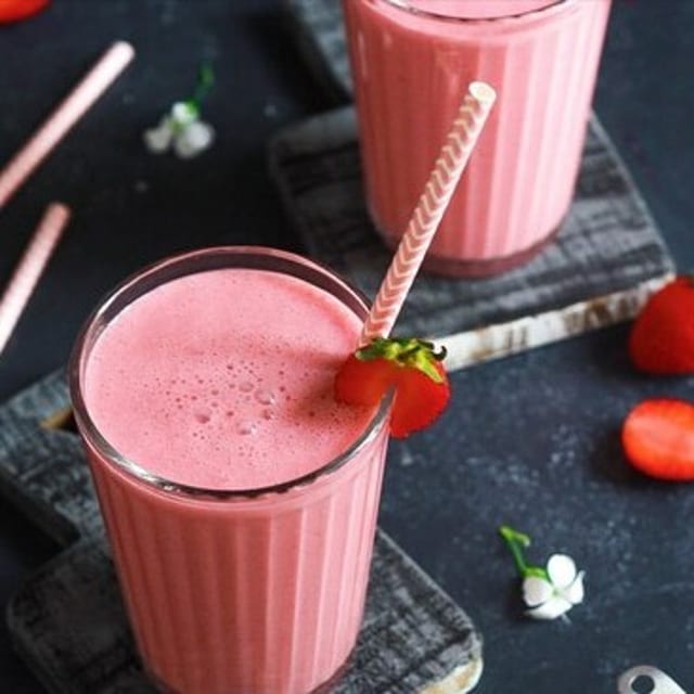Strawberry Lassi.