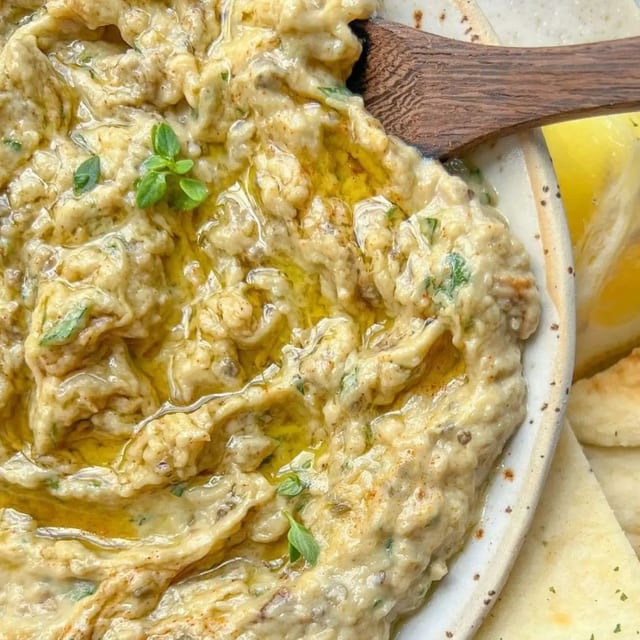 Catering Baba Ganoush Appetizer.