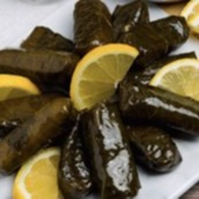 Stuffed Grape Leaves.