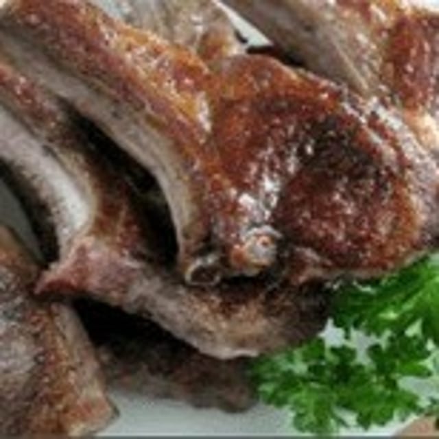 Lamb Chops Platter.