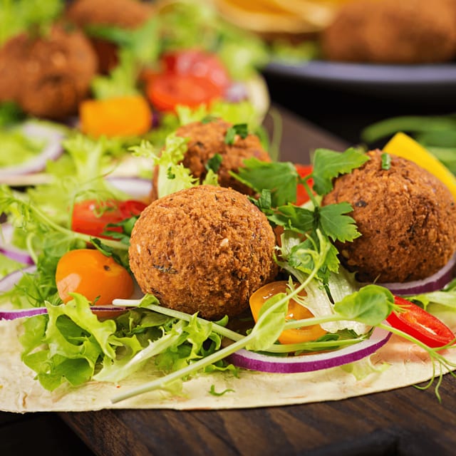 Falafel Sandwich.