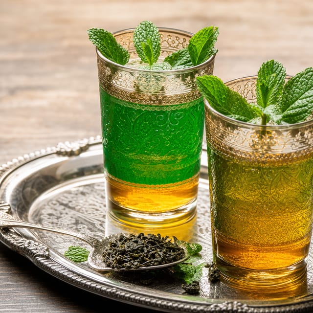 Moroccan Mint Tea.