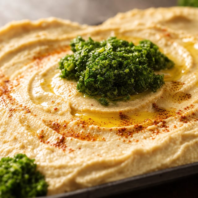 Catering Hummus Appetizer.