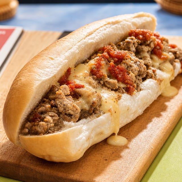 Chicken Cheese Steak.