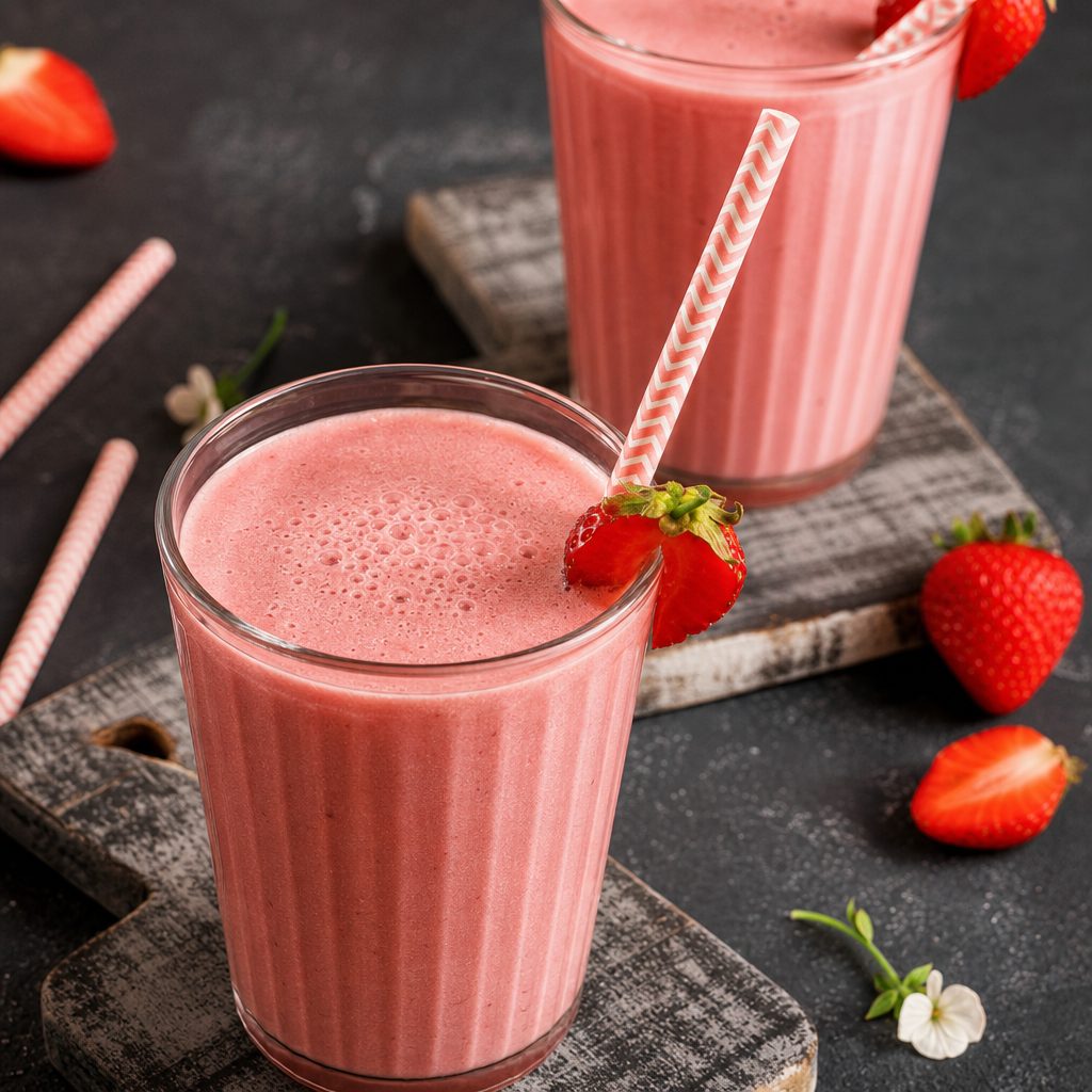 Strawberry Lassi.